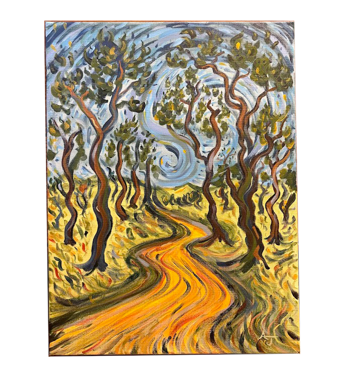 Golden Path Through the Trees