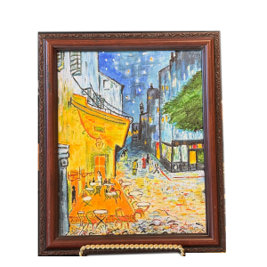 Café Terrace at Night - After Vincent Van Gogh Hand Painted Acrylic Painting