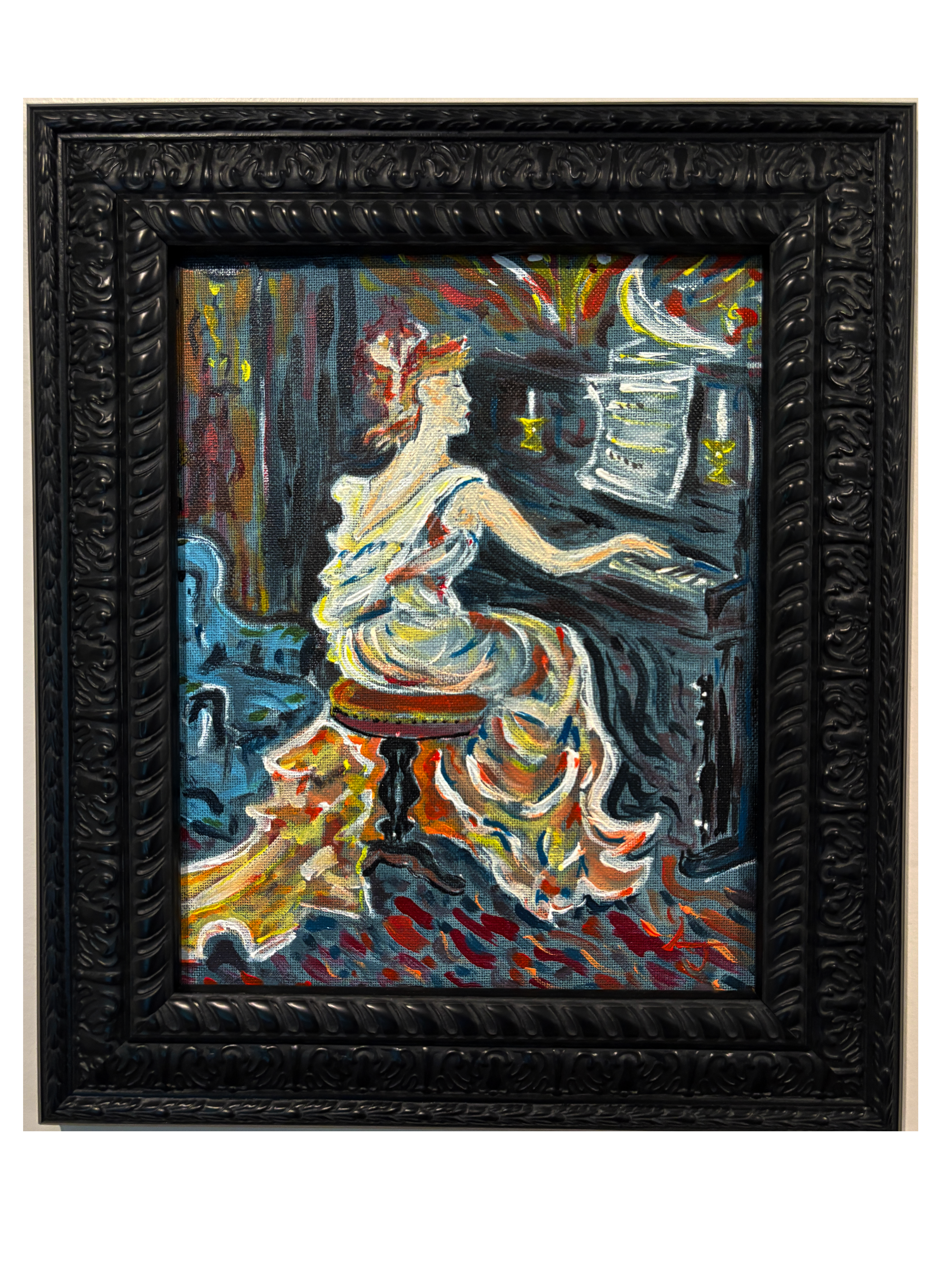 Woman at a Piano
