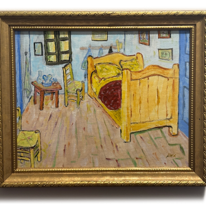 Bedroom in Arles - After Vincent Van Gogh Hand Painted Acrylic Painting