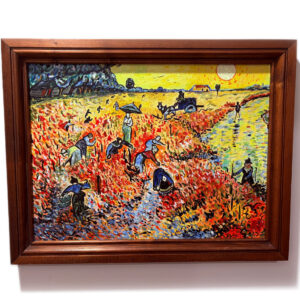 The Redvineyard After Vincent van Gogh Hand Painted Acrylic Painting for sell